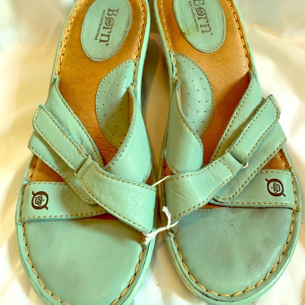 Turquoise Born Sandals